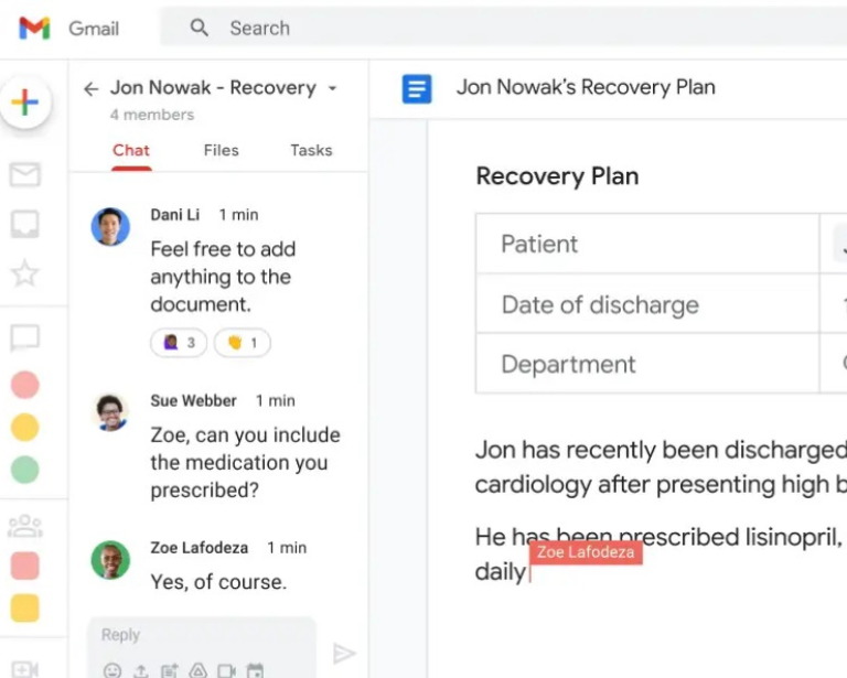Expanse integrates with Google Workspace for Healthcare.