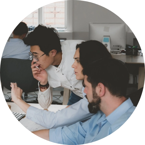 co-workers conducting a MEDITECH Expanse needs assessment