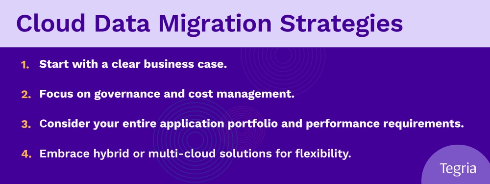 cloud data migration strategies