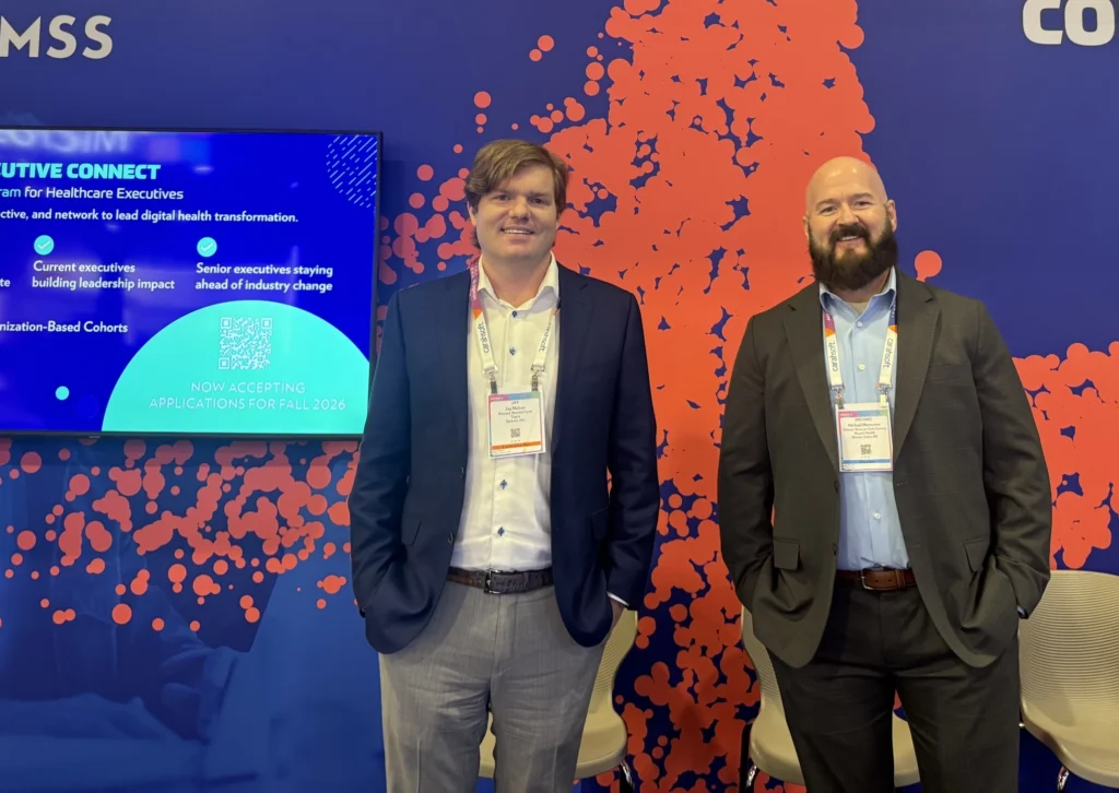 Jay Nelson and Michael Newsome at HIMSS26